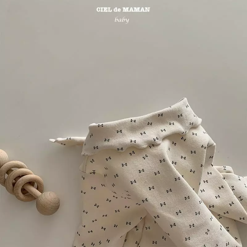 Ciel De Maman - Korean Baby Fashion - #babywear - Ribbon Bodysuit - 2