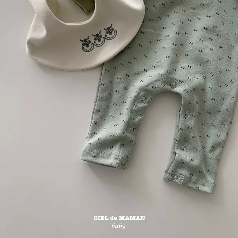 Ciel De Maman - Korean Baby Fashion - #babywear - Bib Bodysuit - 7