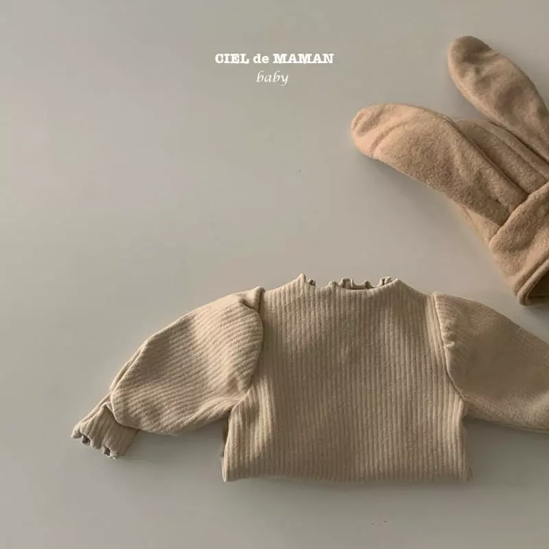 Ciel De Maman - Korean Baby Fashion - #babywear - Shelly Rib Bodysuit - 4