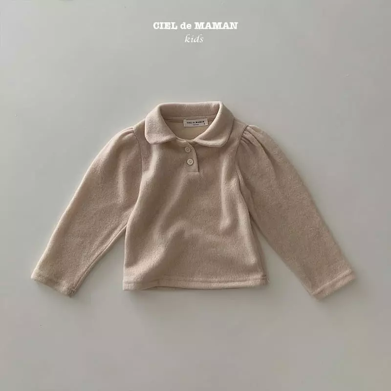 Ciel De Maman - Korean Children Fashion - #Kfashion4kids - Circle Collar Tee - 7