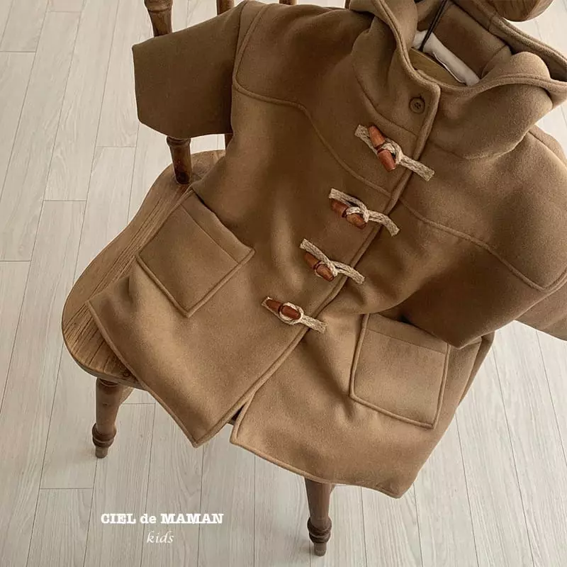 Ciel De Maman - Korean Children Fashion - #childrensboutique - Dduckboki Coat - 3
