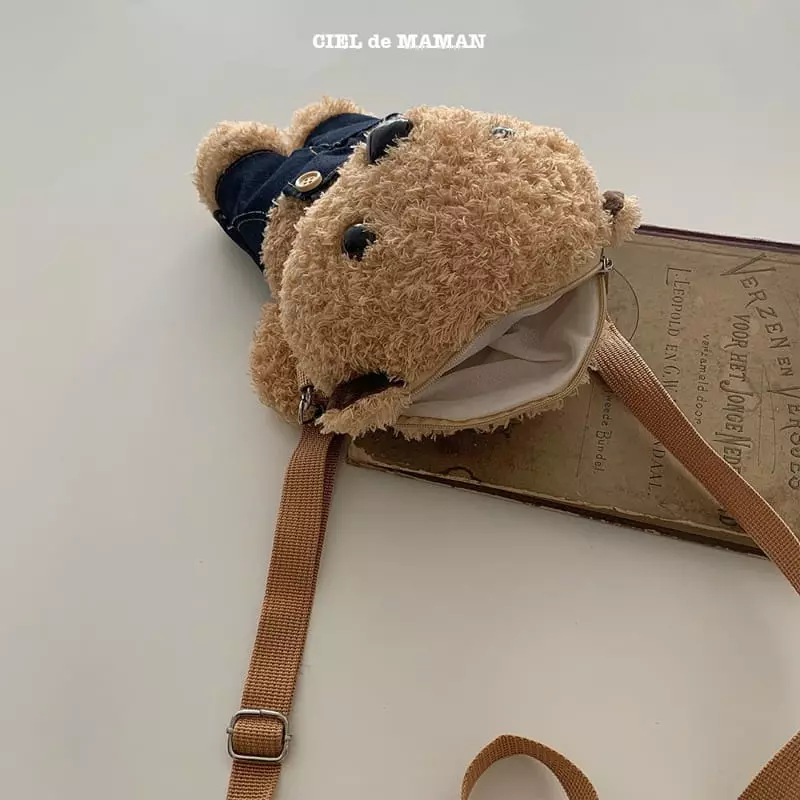 Ciel De Maman - Korean Children Fashion - #childofig - Animal Bag Bear - 4