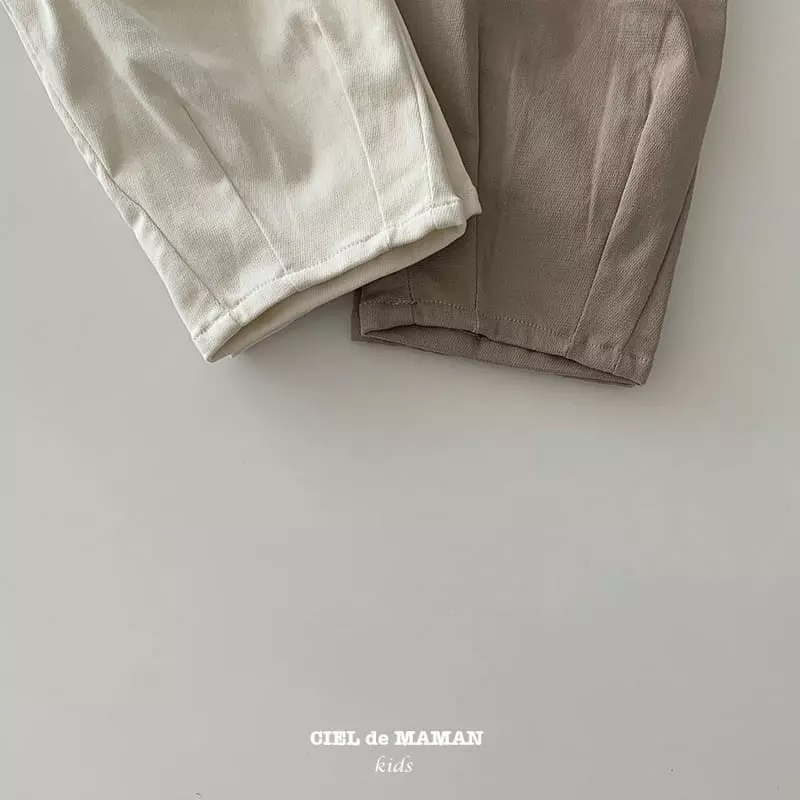 Ciel De Maman - Korean Children Fashion - #designkidswear - Fleece Pintuck Pants - 2