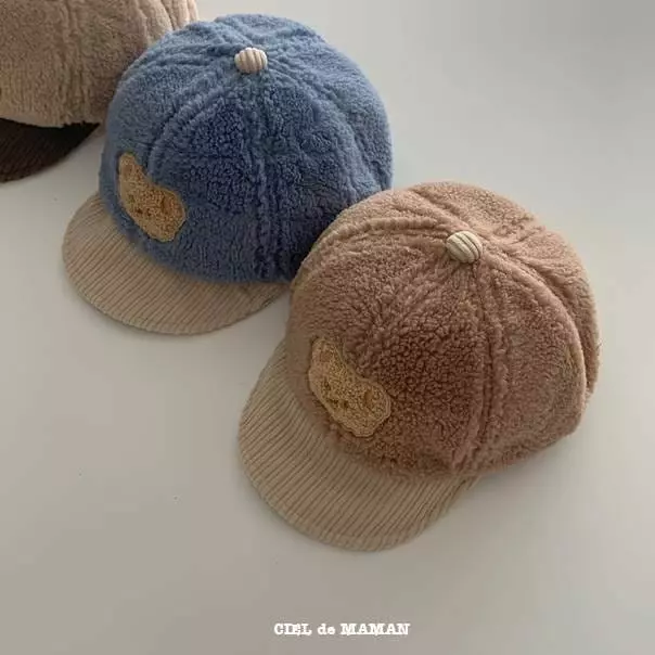 Ciel De Maman - Korean Children Fashion - #designkidswear - Bbogle Bear Cap - 9