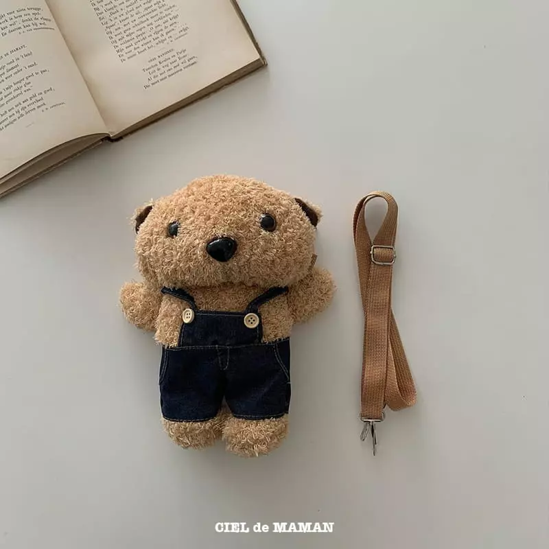 Ciel De Maman - Korean Children Fashion - #designkidswear - Animal Bag Bear - 5