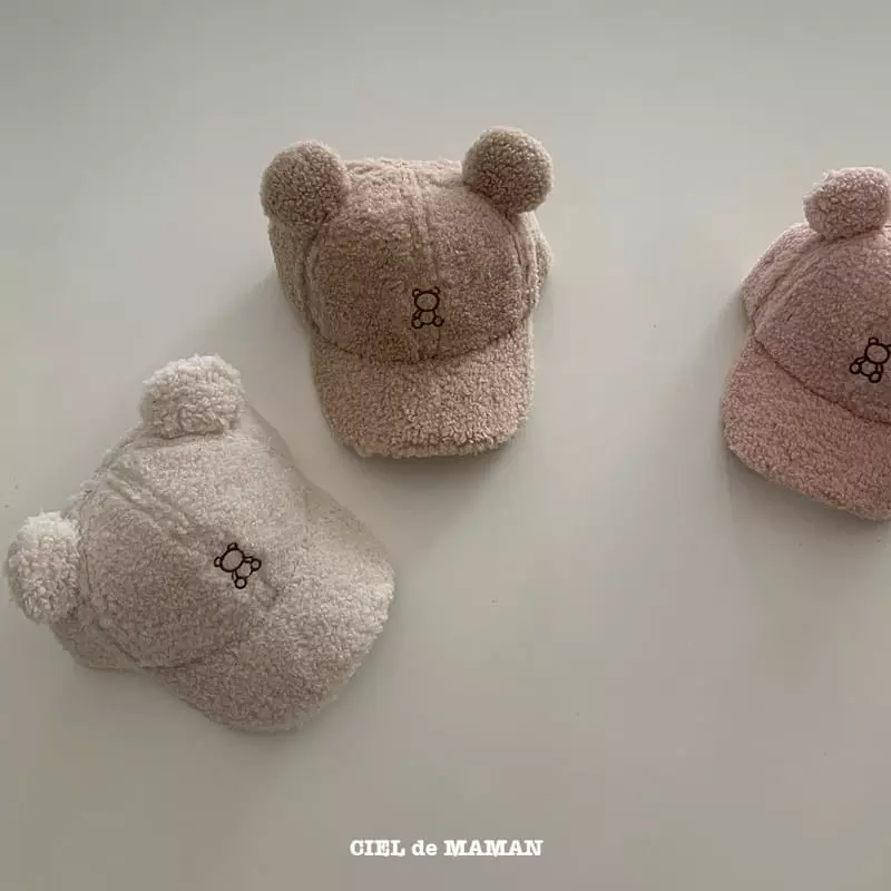Ciel De Maman - Korean Children Fashion - #designkidswear - Ears Bbogle Cap - 3