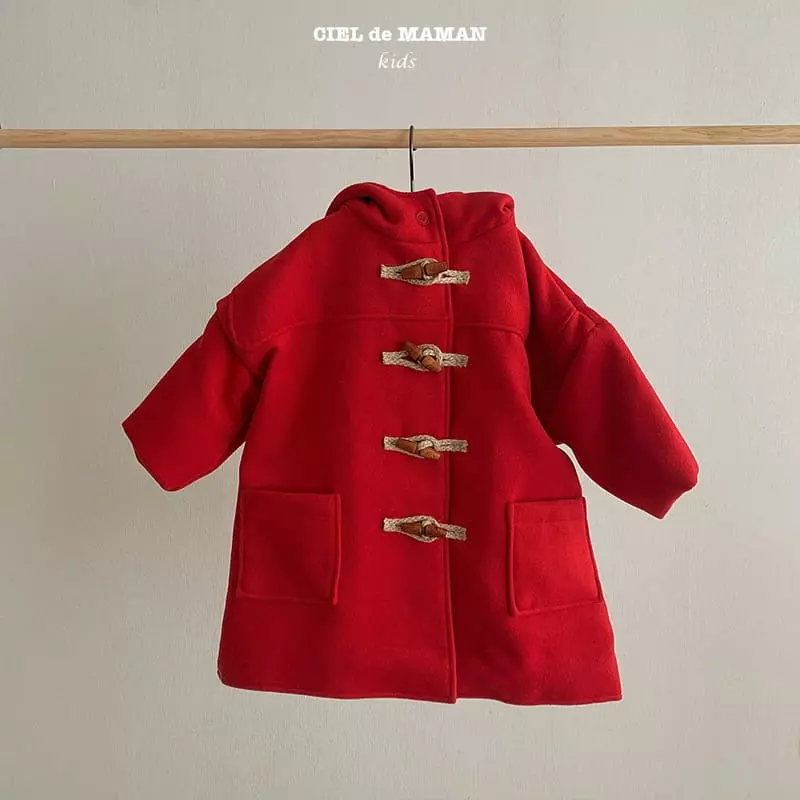 Ciel De Maman - Korean Children Fashion - #discoveringself - Dduckboki Coat - 5