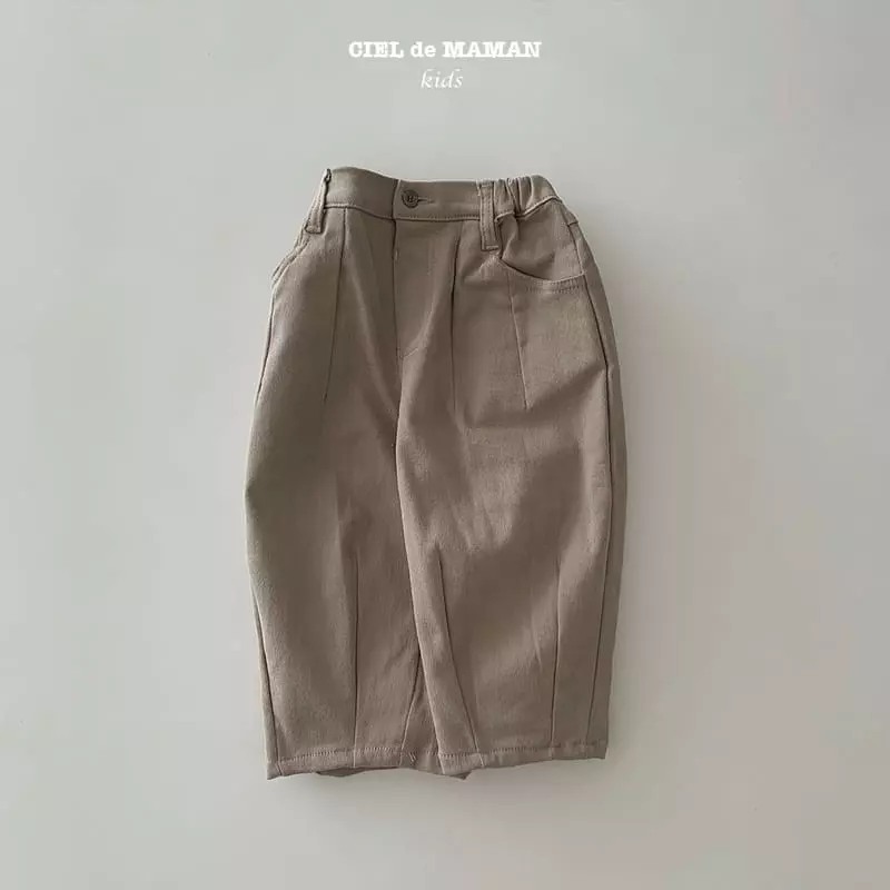 Ciel De Maman - Korean Children Fashion - #discoveringself - Fleece Pintuck Pants - 3