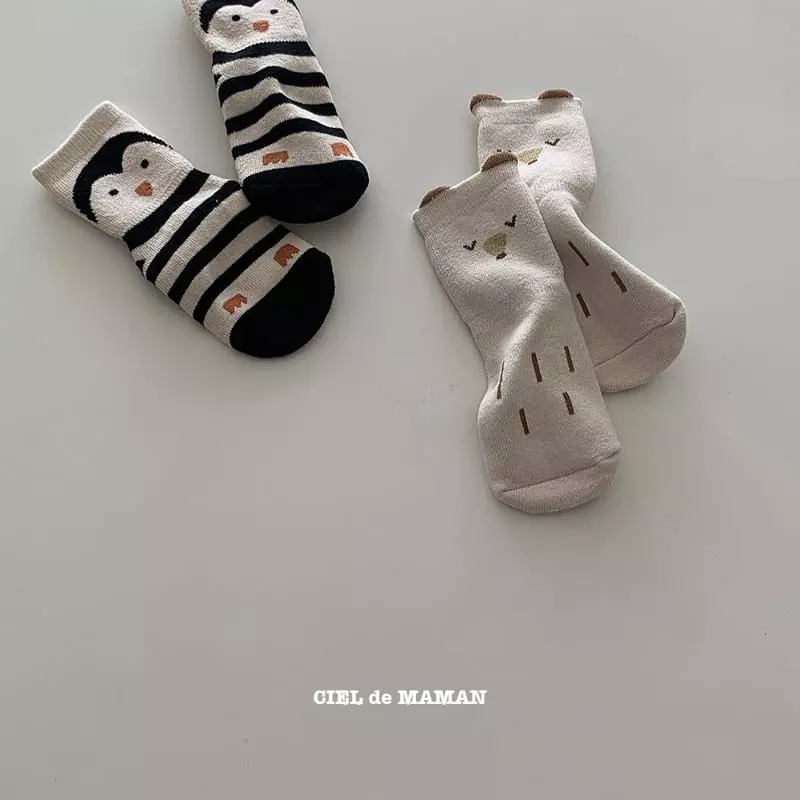 Ciel De Maman - Korean Children Fashion - #discoveringself - Pokdak Socks