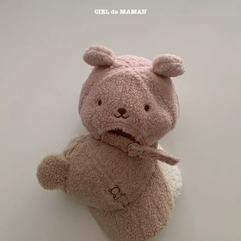 Ciel De Maman - Korean Children Fashion - #designkidswear - Ears Bbogle Cap - 4