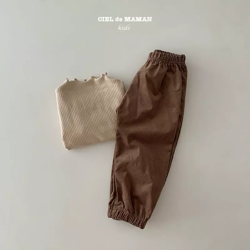 Ciel De Maman - Korean Children Fashion - #discoveringself - Sausage Pants - 4