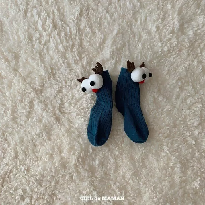 Ciel De Maman - Korean Children Fashion - #fashionkids - Big Eyes Socks