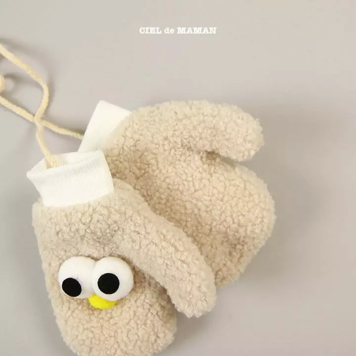 Ciel De Maman - Korean Children Fashion - #fashionkids - Big Eyes Mittens - 4