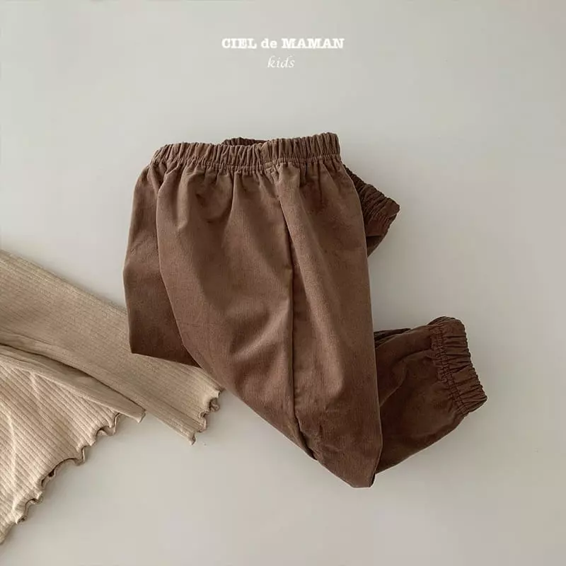 Ciel De Maman - Korean Children Fashion - #kidsstore - Sausage Pants - 6