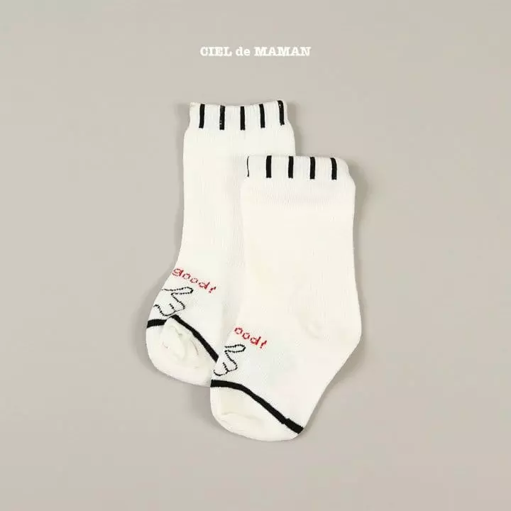 Ciel De Maman - Korean Children Fashion - #kidsshorts - Puppy Socks - 4