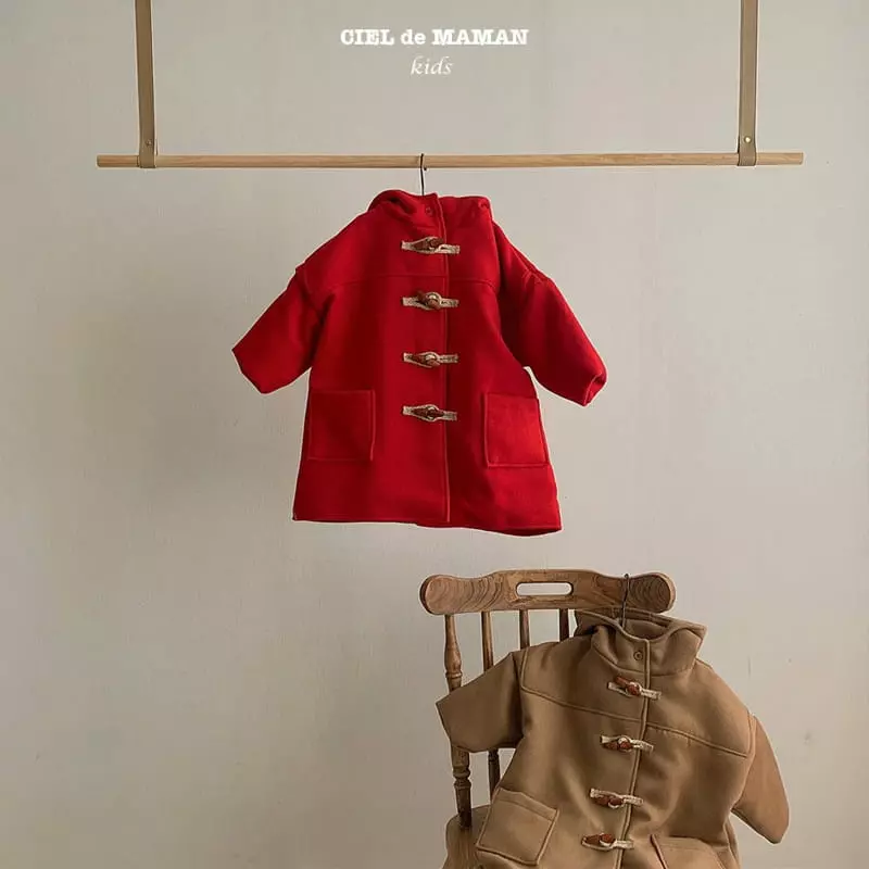 Ciel De Maman - Korean Children Fashion - #kidzfashiontrend - Dduckboki Coat - 9