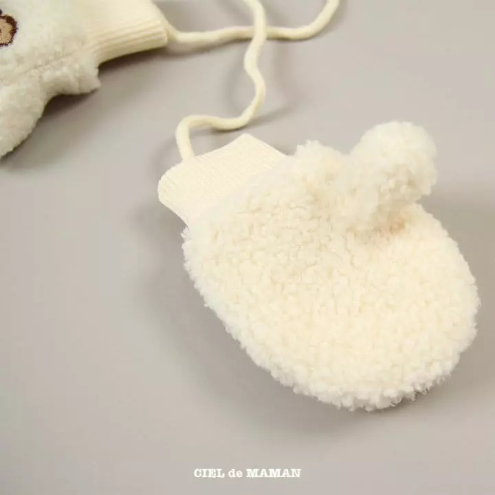 Ciel De Maman - Korean Children Fashion - #kidzfashiontrend - Bear Mittens - 7