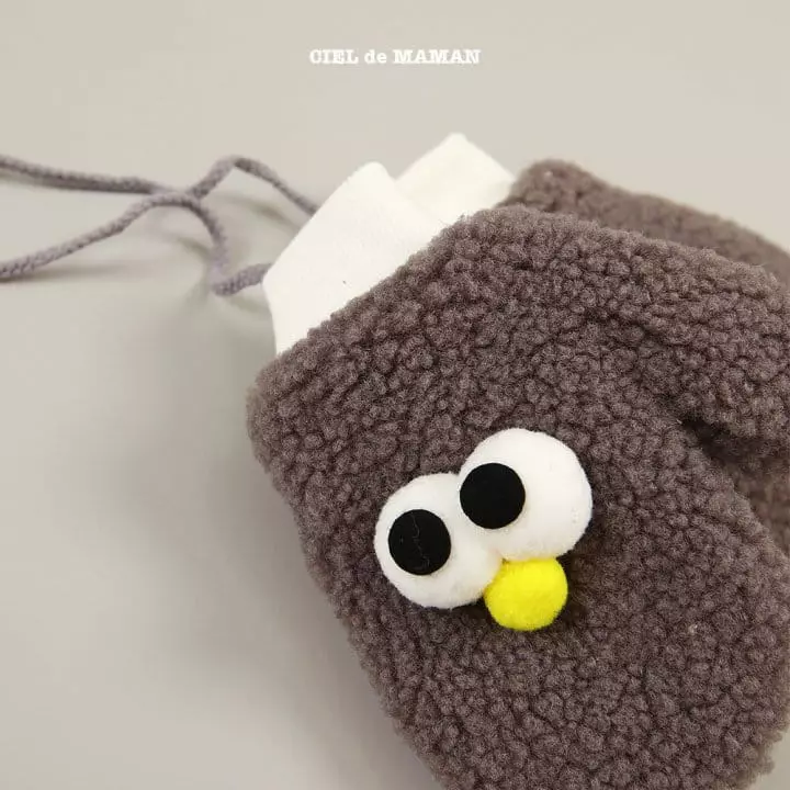 Ciel De Maman - Korean Children Fashion - #kidzfashiontrend - Big Eyes Mittens - 6