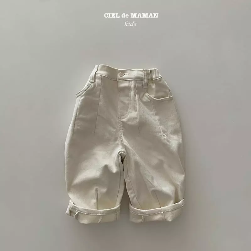 Ciel De Maman - Korean Children Fashion - #littlefashionista - Fleece Pintuck Pants - 9