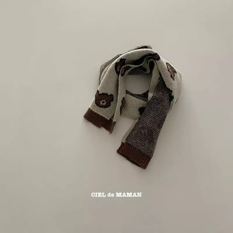 Ciel De Maman - Korean Children Fashion - #littlefashionista - Bear Warm Hat - 2