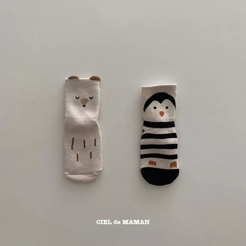 Ciel De Maman - Korean Children Fashion - #magicofchildhood - Pokdak Socks - 8