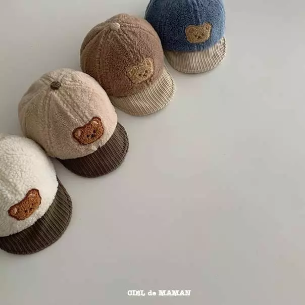 Ciel De Maman - Korean Children Fashion - #magicofchildhood - Bbogle Bear Cap