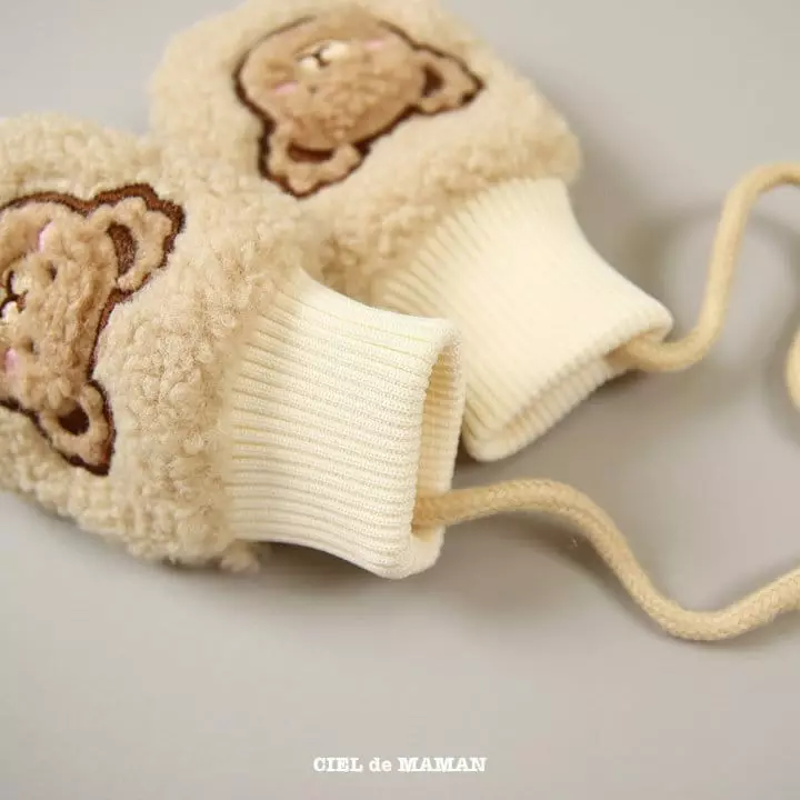 Ciel De Maman - Korean Children Fashion - #magicofchildhood - Bear Mittens - 10