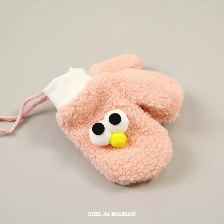 Ciel De Maman - Korean Children Fashion - #minifashionista - Big Eyes Mittens - 10