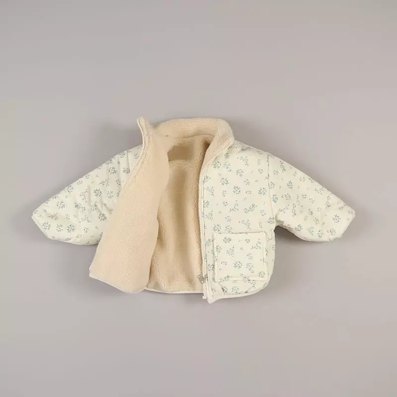 Ciel De Maman - Korean Children Fashion - #prettylittlegirls - Reversible Short Jacket