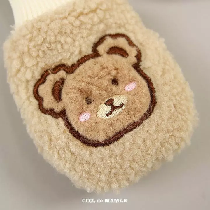 Ciel De Maman - Korean Children Fashion - #prettylittlegirls - Bear Mittens - 12