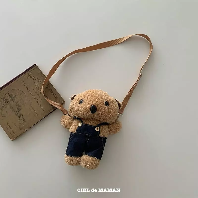 Ciel De Maman - Korean Children Fashion - #stylishchildhood - Animal Bag Bear - 2