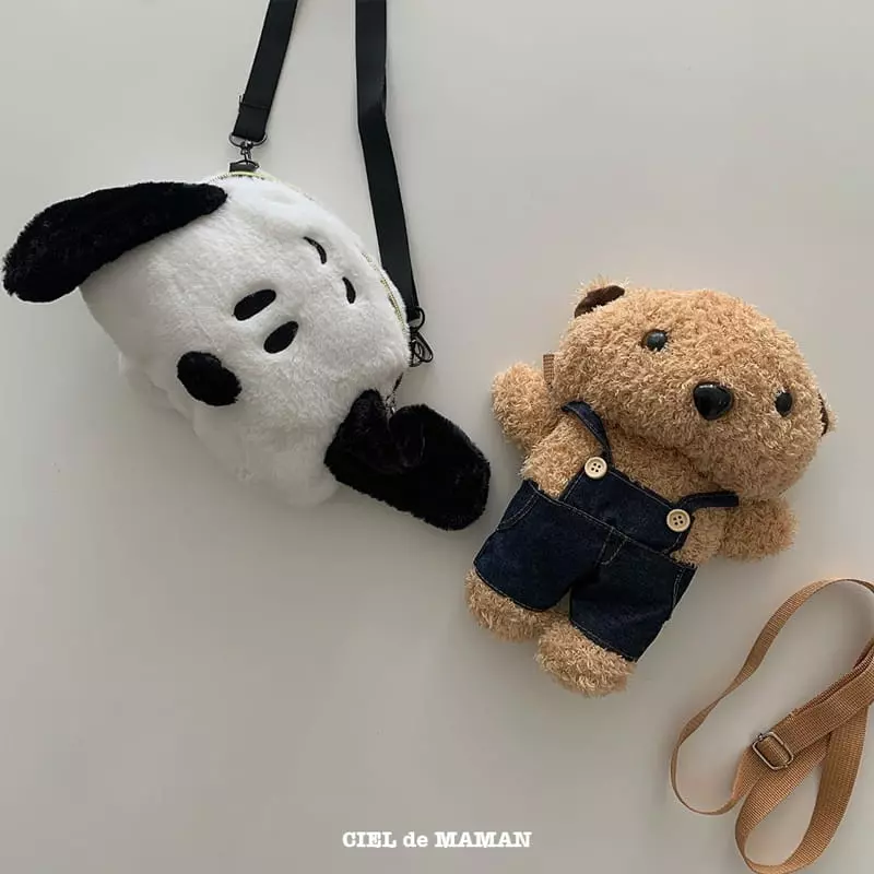 Ciel De Maman - Korean Children Fashion - #toddlerclothing - Animal Bag Bear