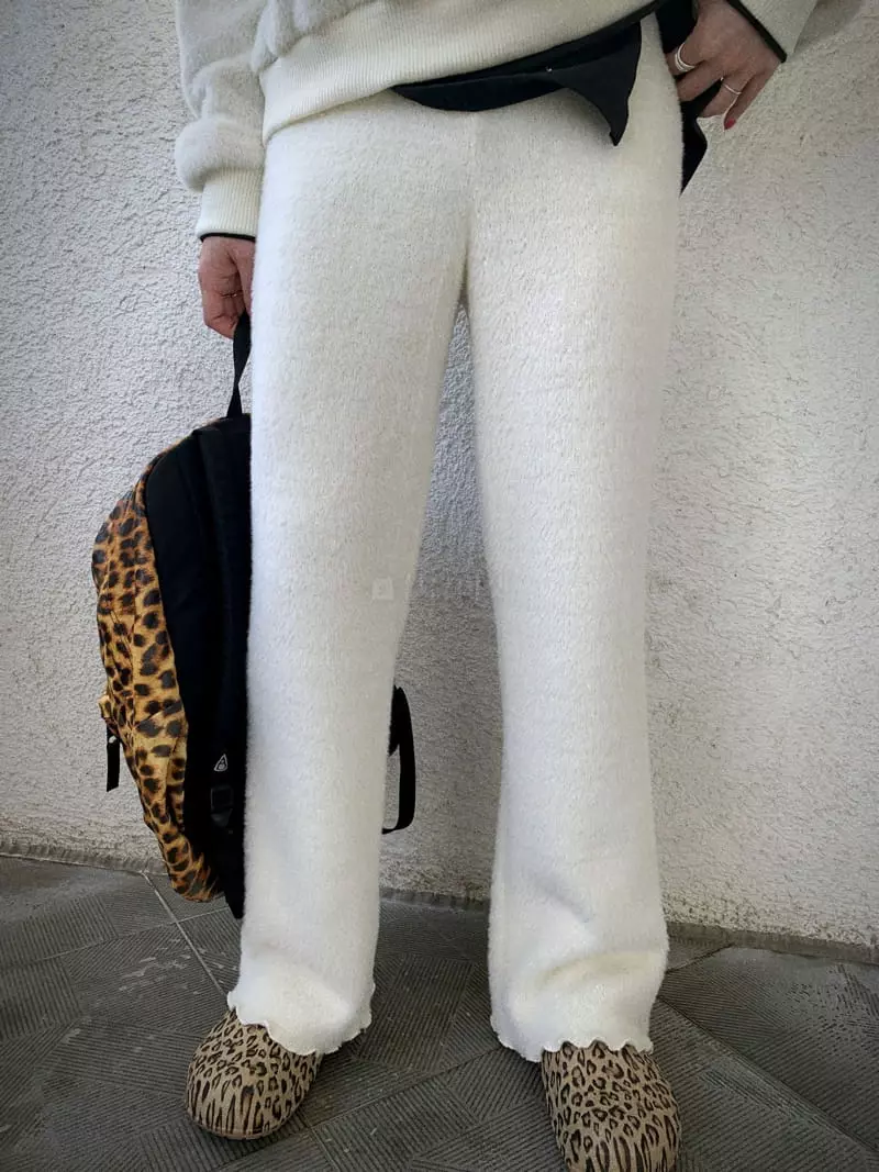 Clode - Korean Women Fashion - #momslook - Knit Pants - 10