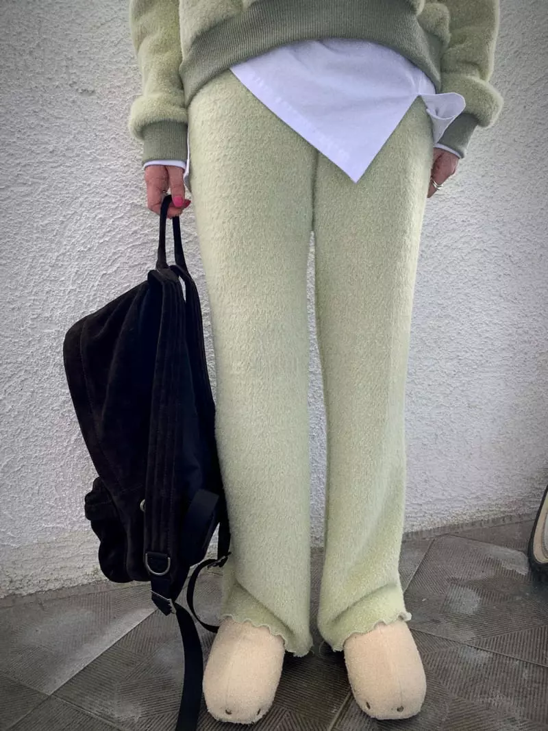 Clode - Korean Women Fashion - #momslook - Knit Pants - 6
