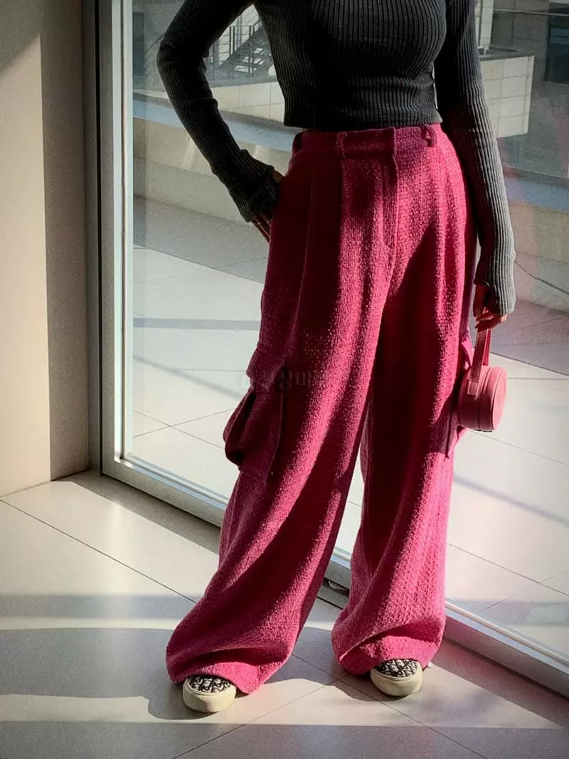 Clode - Korean Women Fashion - #romanticstyle - Candy Cargo Pants