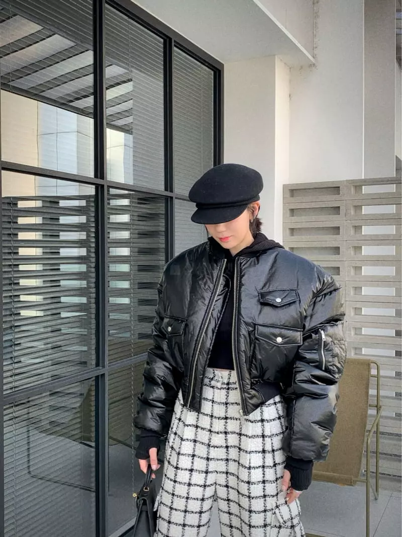 Clode - Korean Women Fashion - #thatsdarling - Twinkle Padding Jacket - 6