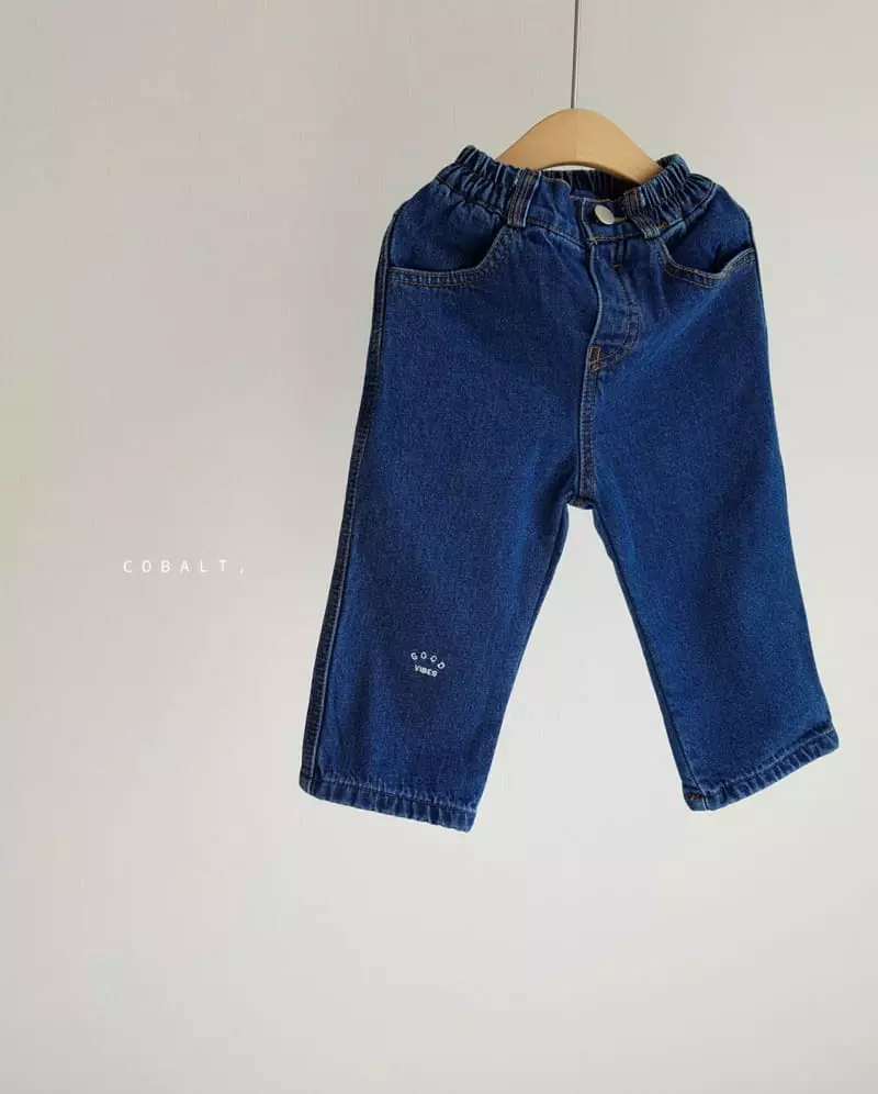 Cobalt - Korean Children Fashion - #Kfashion4kids - Good Embrodiery Jeans - 5