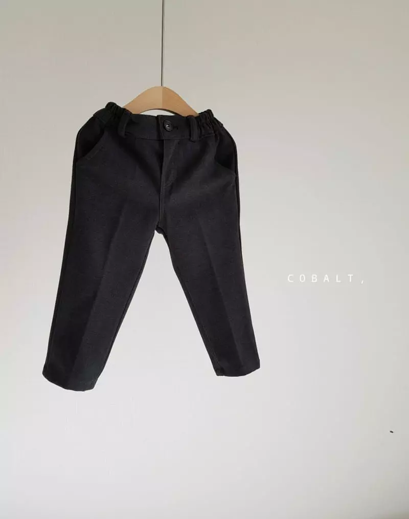 Cobalt - Korean Children Fashion - #Kfashion4kids - Fleece pants