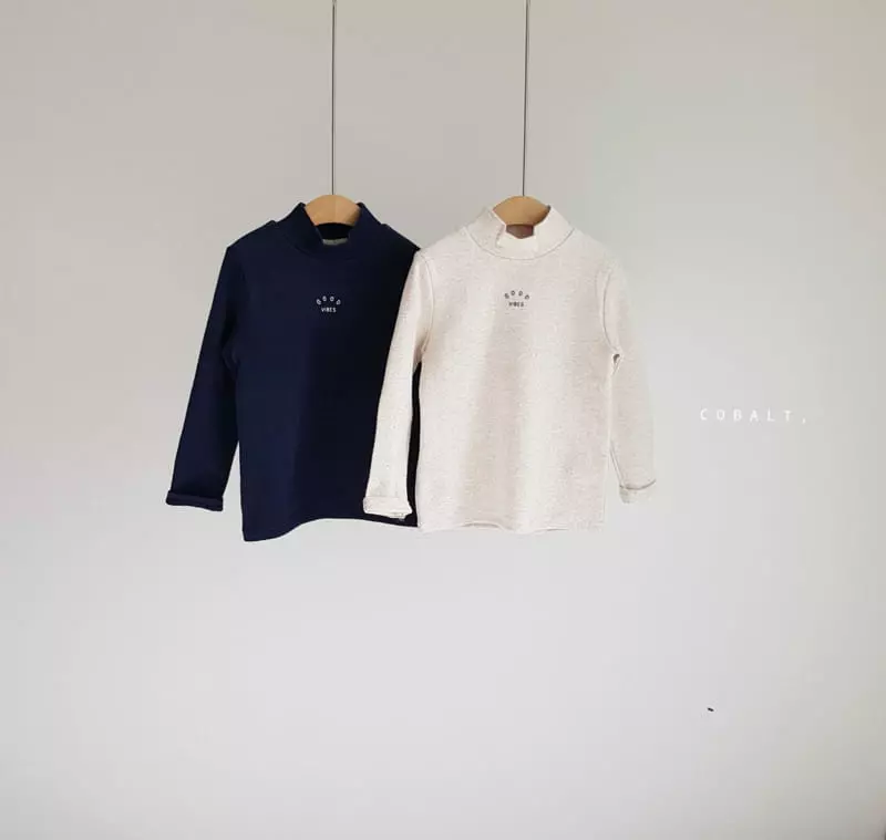 Cobalt - Korean Children Fashion - #childofig - Good Turtleneck Tee - 6