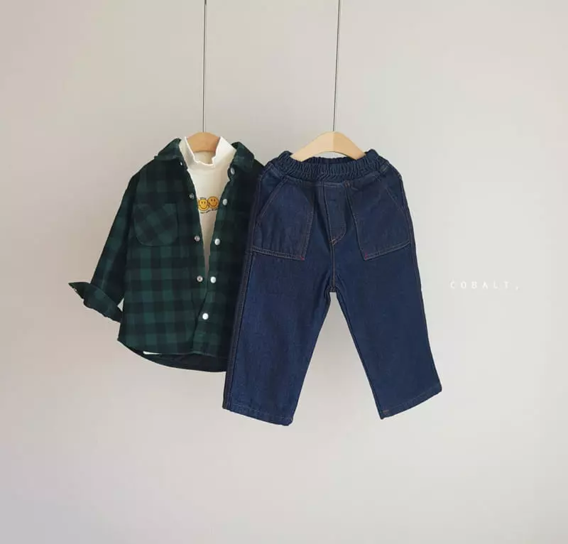 Cobalt - Korean Children Fashion - #designkidswear - Rib Padding Jacket - 10