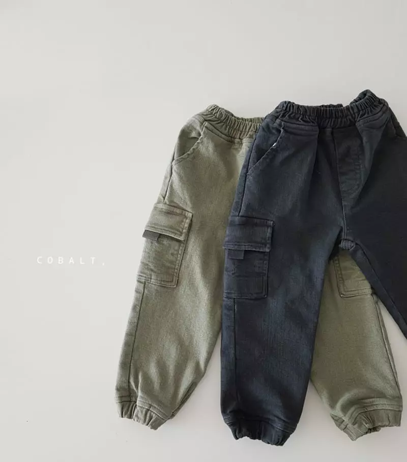 Cobalt - Korean Children Fashion - #fashionkids - Pigment Cargi Pants - 5