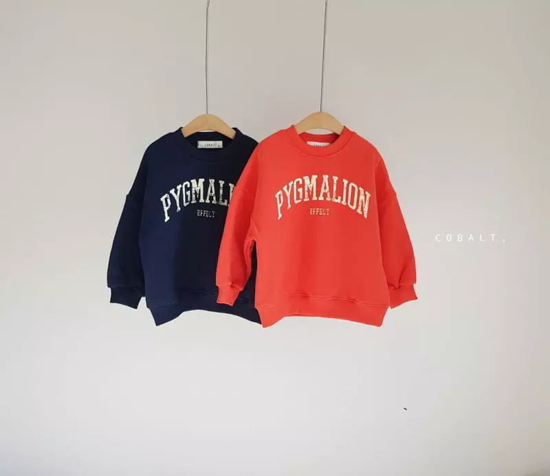 Cobalt - Korean Children Fashion - #kidsstore - Pigment Mallion Sweatshirt - 8