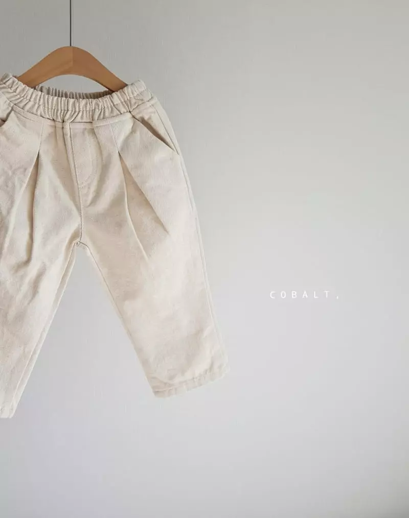 Cobalt - Korean Children Fashion - #kidzfashiontrend - Two Tuck Pabnts - 6