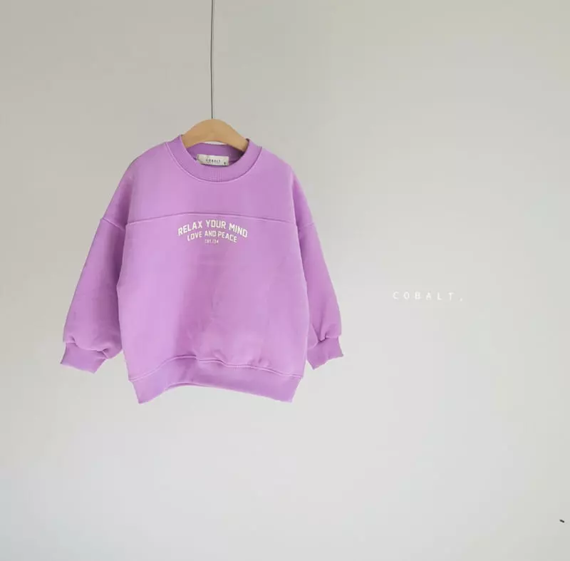 Cobalt - Korean Children Fashion - #kidzfashiontrend - Relaxe Sweatshirt - 3
