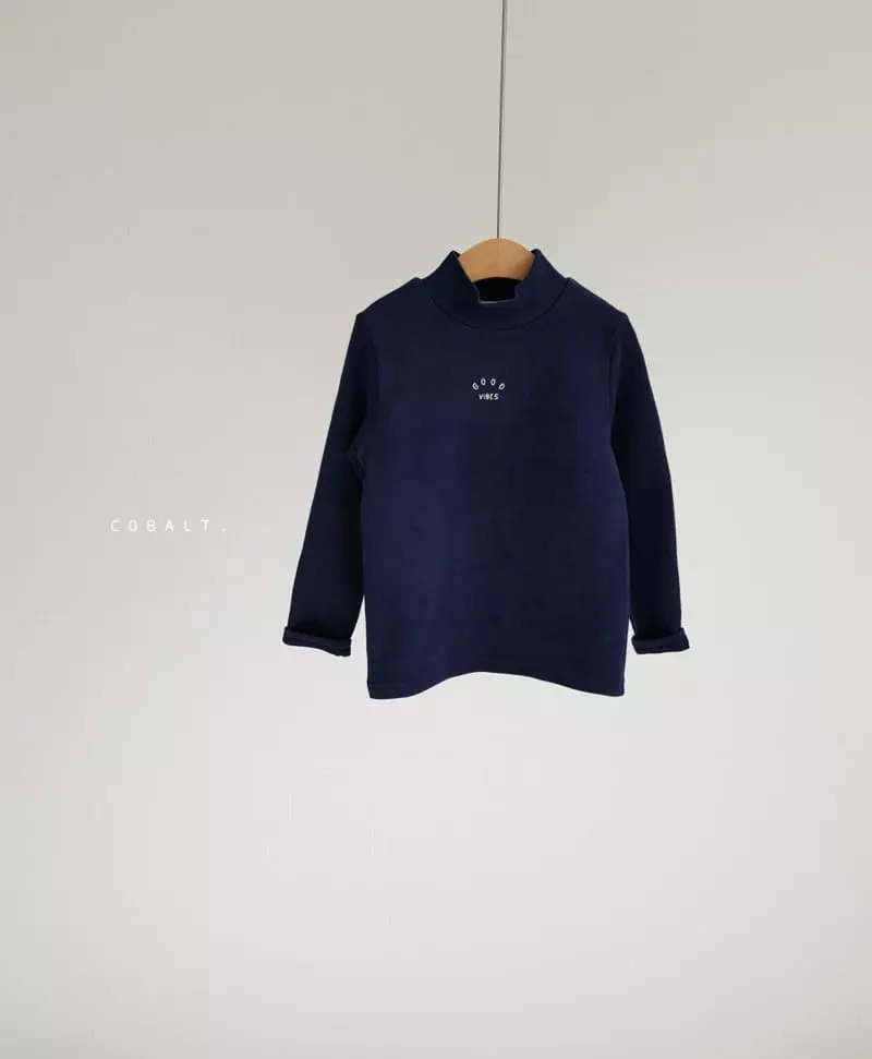 Cobalt - Korean Children Fashion - #littlefashionista - Good Turtleneck Tee
