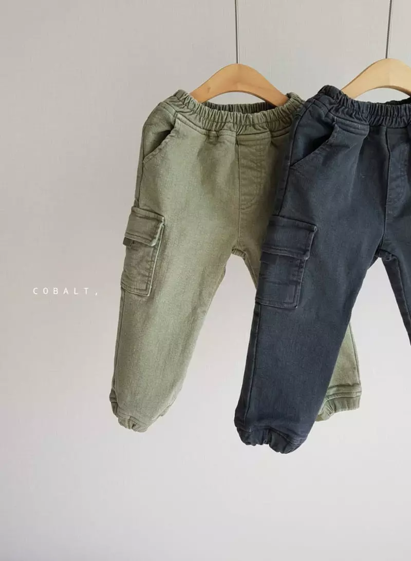 Cobalt - Korean Children Fashion - #littlefashionista - Pigment Cargi Pants - 10
