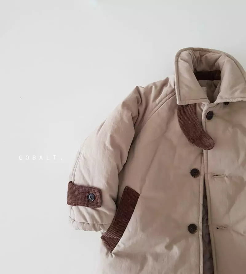 Cobalt - Korean Children Fashion - #littlefashionista - Balmacan Padding