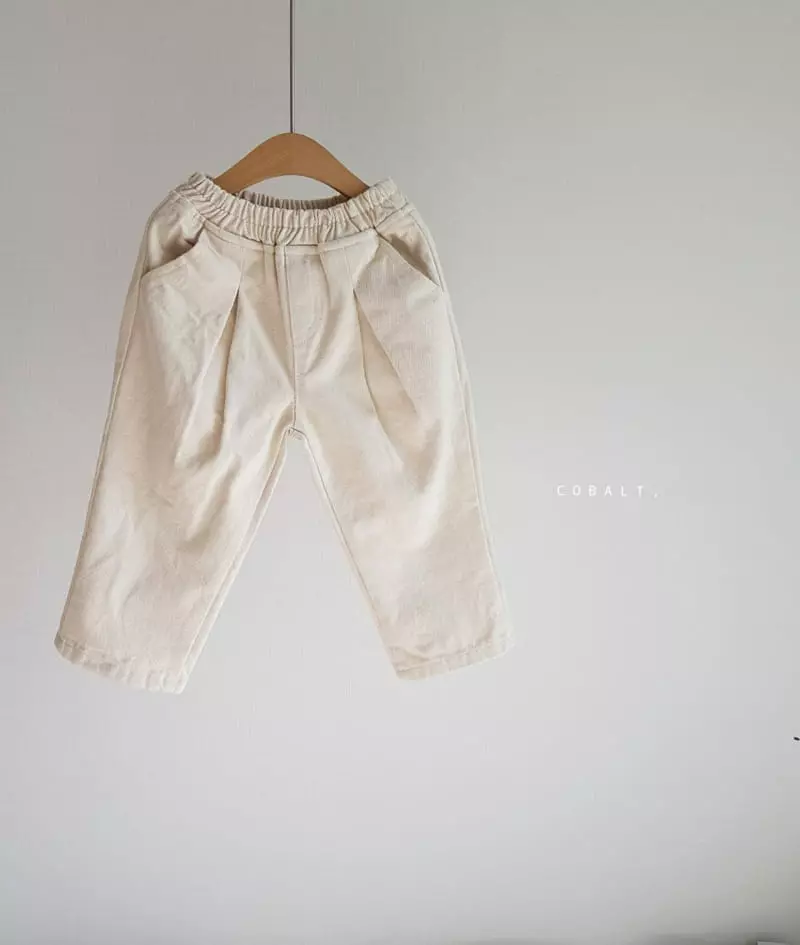 Cobalt - Korean Children Fashion - #magicofchildhood - Two Tuck Pabnts - 9