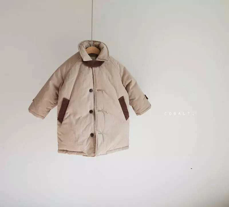 Cobalt - Korean Children Fashion - #magicofchildhood - Balmacan Padding - 2