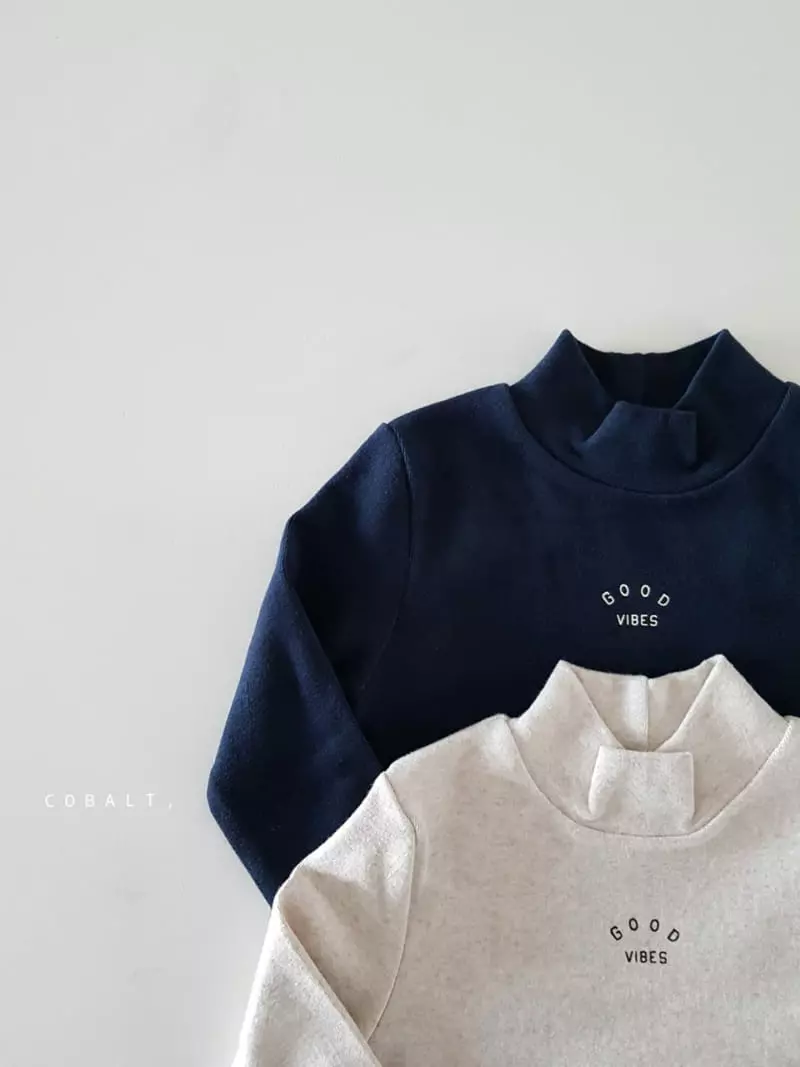 Cobalt - Korean Children Fashion - #minifashionista - Good Turtleneck Tee - 3